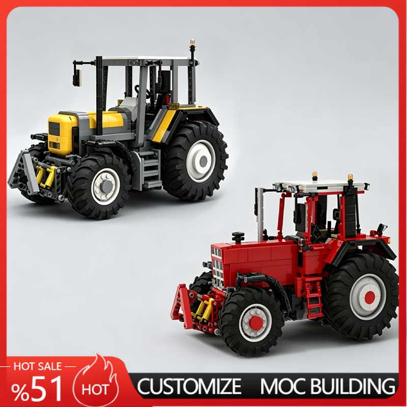 Agriculture Farming Education - Tracteur agricole MOC, modèle de véhicule
