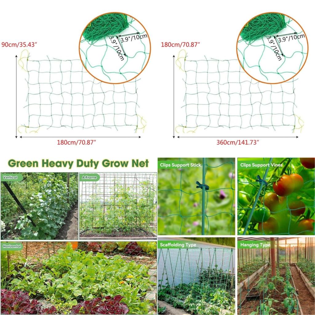 Agriculture Farming Net - Filet Support plante filet treillis jardin