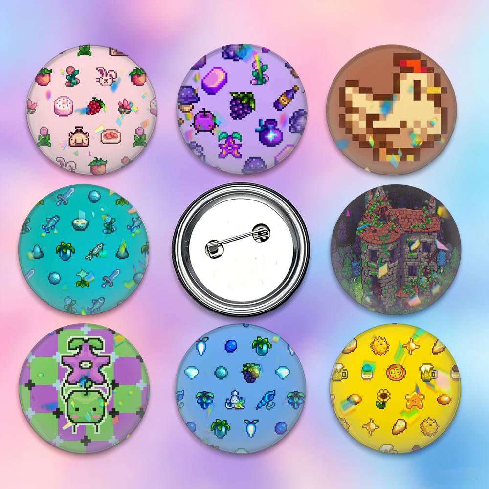 Farming Japan - Broches, badges et épingles de 25mm,