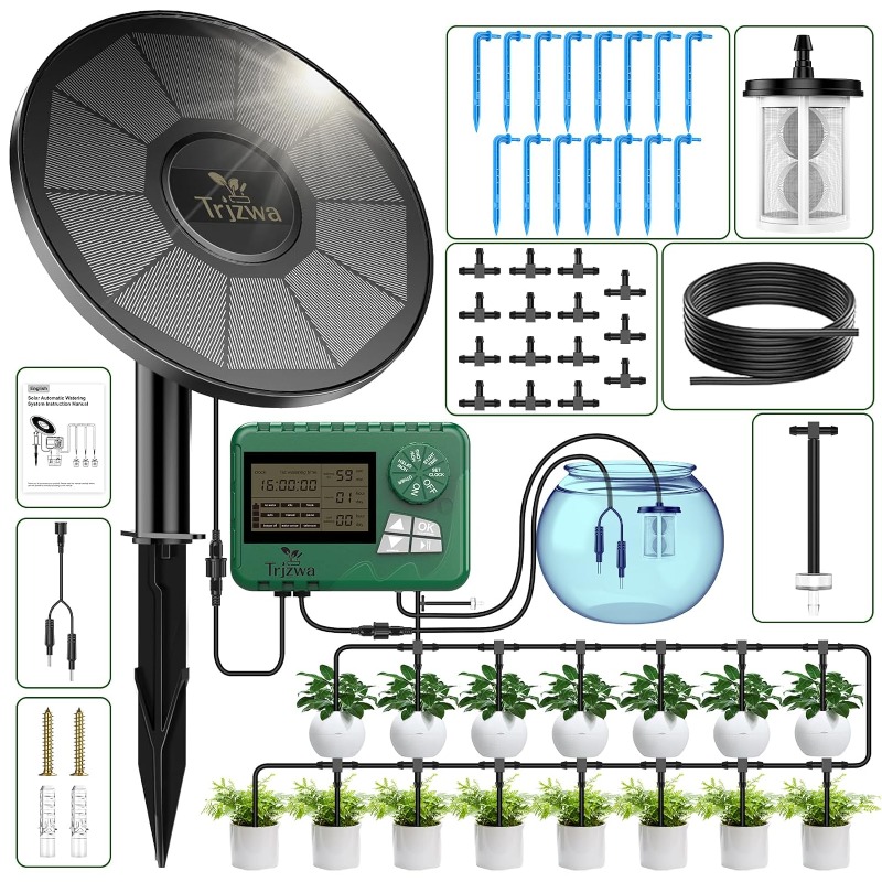 Irrigation Drip Tape - Équipement d'irrigation solaire, Kit d'irrigation goutte