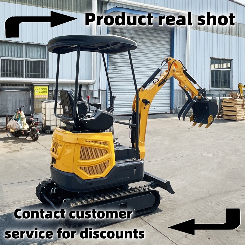 Agriculture Farming Services - Mini-excavatrice 1.2/1.0T à vendre directement d'usine