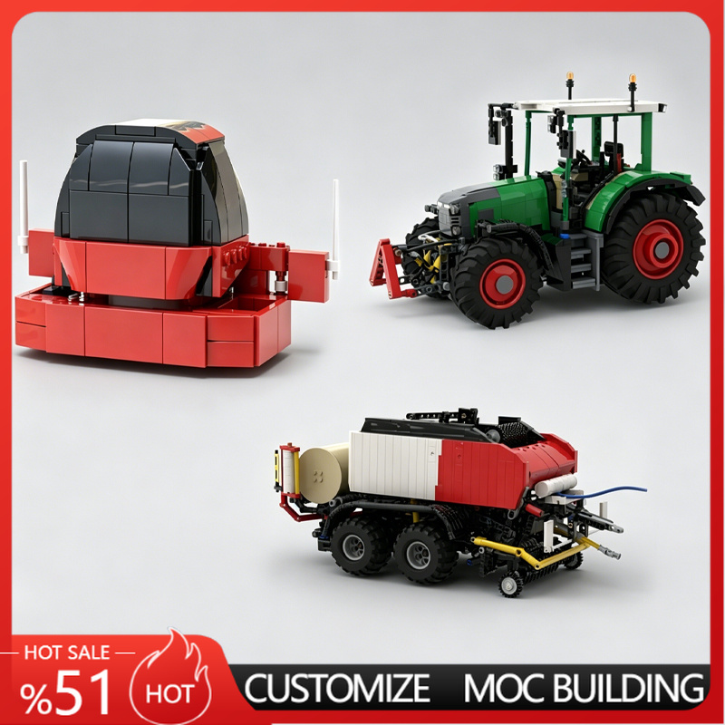 Agriculture Farming Education - NOUVEAU Tracteur agricole vert avec remorque