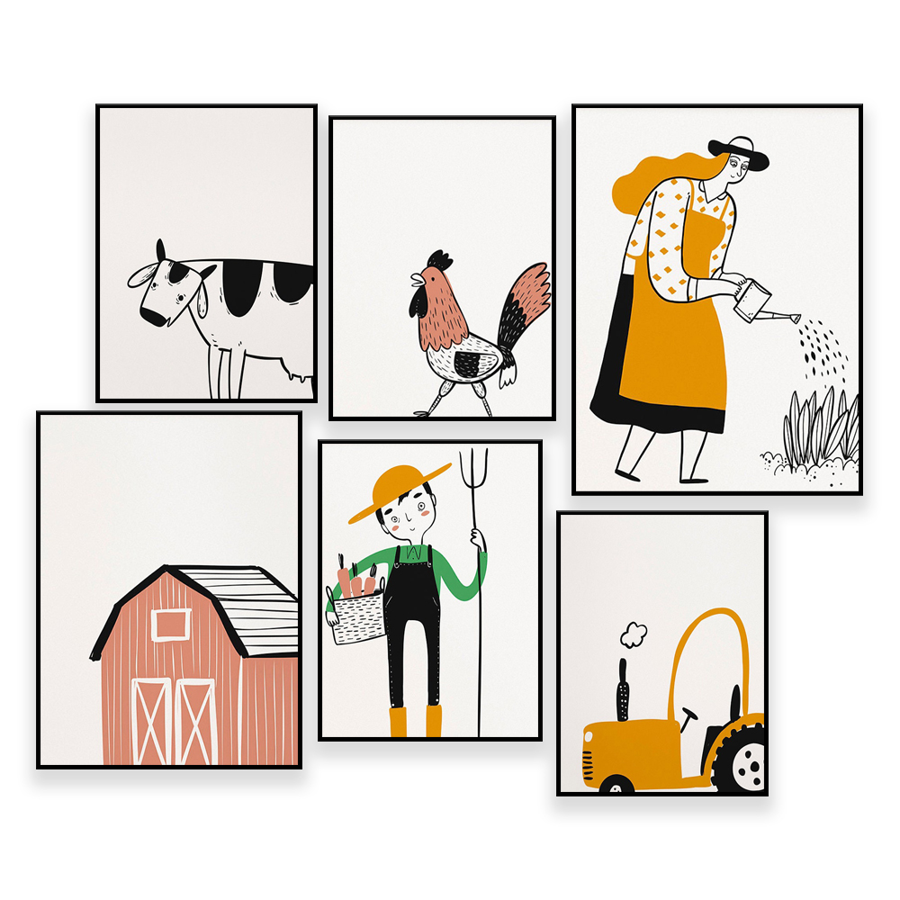 Agriculture Farming Education - Mur de galerie agricole-4-H, éducation AG,