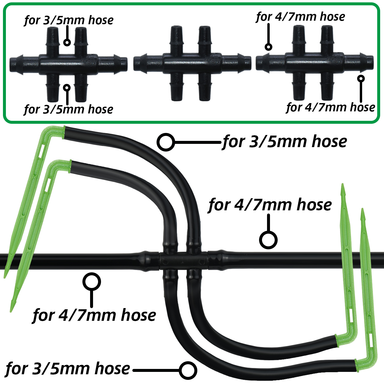 KESLA jardin 4/7mm à 3/5mm tuy - Irrigation Drip Tape avis et prix