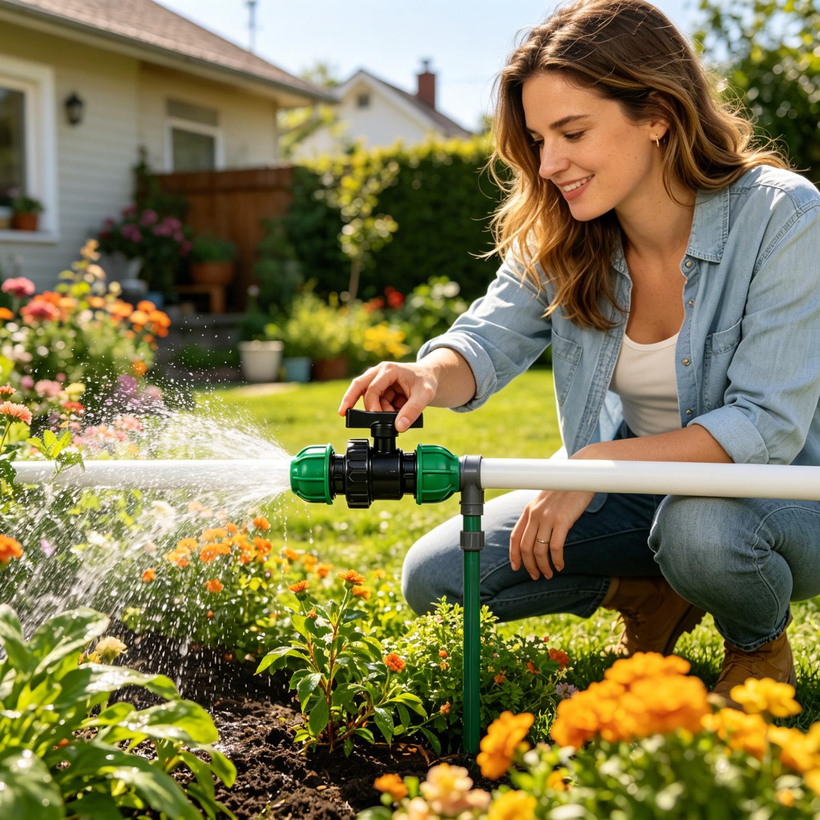 Robinet d'arrêt pour tuyau d'a - Farming Pipe For Agriculture avis et prix