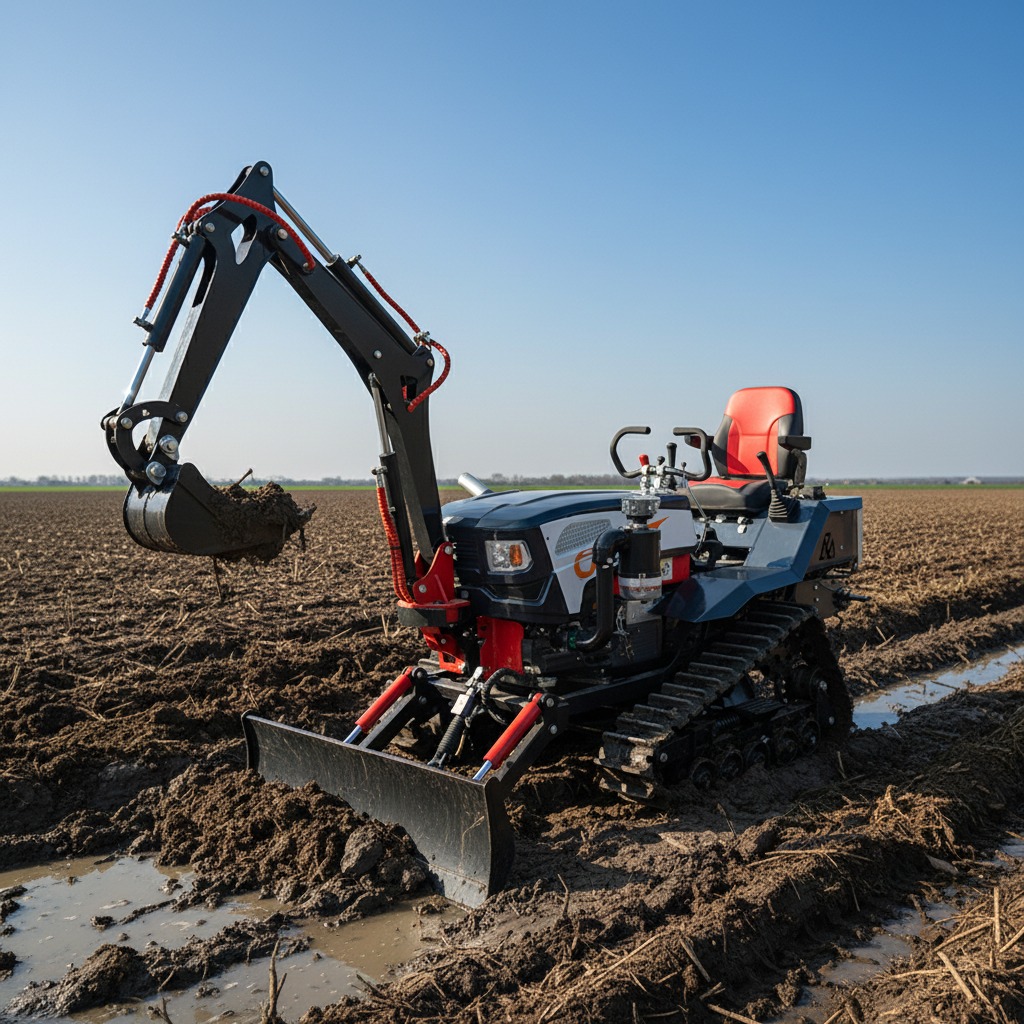 Tracteur à chenilles résistant - Agriculture Farming Services avis et prix