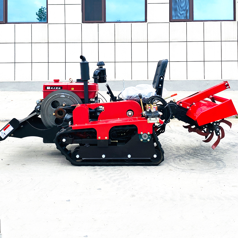 Motoculteur rotatif sur chenil - Agriculture Farming Tool avis et prix