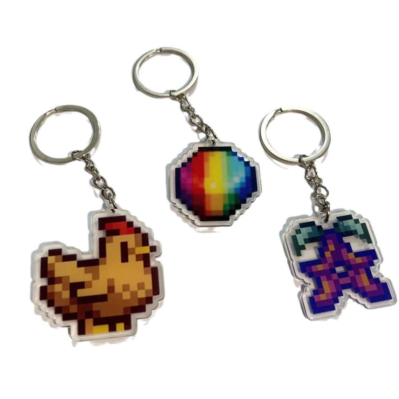 Porte-clés Pixel Art Vie de Fe - Farming Japan avis et prix